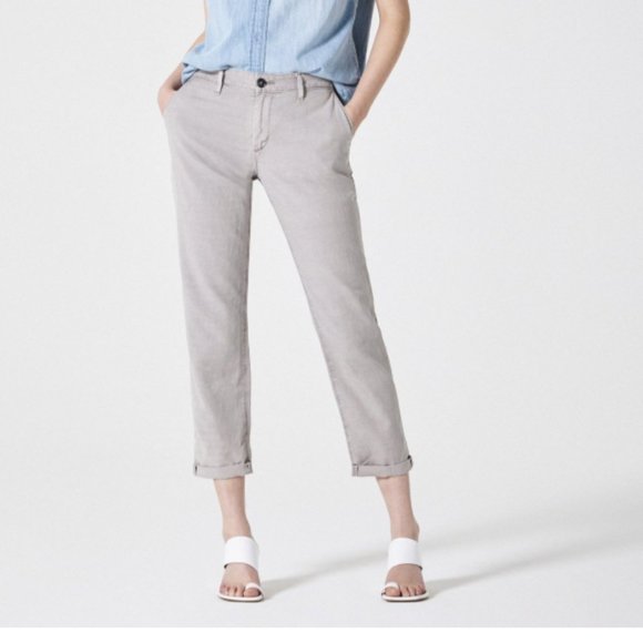 ag caden crop twill trousers